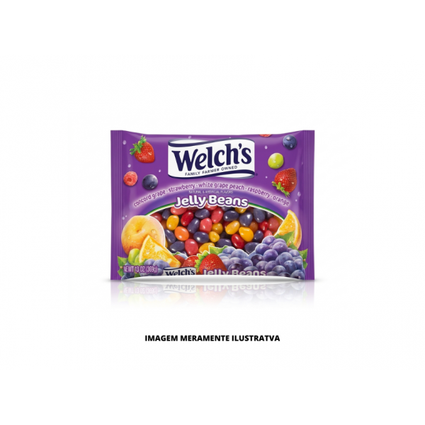 BALA - WELCHS - 340g GOMA FRUTAS JELLY ROLLS PCT